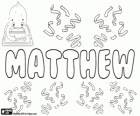 Matthew, naam van Hebreeuwse oorsprong. Matityahu, naam van één van de twaalf apostelen, Mattheus