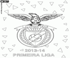 Benfica Lissabon, de kampioen van de Portugese voetbalcompetitie 2013-2013 Primerira Liga