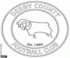 Embleem van Derby County FC. The Rams