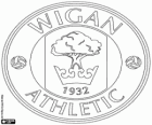 Embleem van Wigan Athletic FC. The Latics