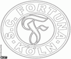 Badge van SC Fortuna Köln, een sportclub uit de stad Keulen