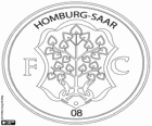 Logo van FC 08 Homburg, Duitse voetbalclub uit de stad van Homburg
