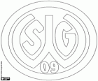 Logo van SG Wattenscheid 09, Voetbalclub uit Wattenscheid, een wijk in de stad Bochum