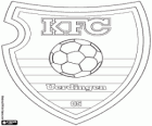 Logo van KFC Uerdingen 05, voetbalteam van de Duitse stad Krefeld