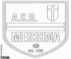 Logo van A.C.R. Messina, Italiaanse voetbalclub uit de stad van Messina op het eiland Sicilië