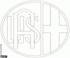 Logo van US Alessandria Calcio 1912, voetbalclub uit Alessandria, stad in de Piemonte