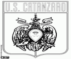 Embleem van Unione Sportiva Catanzaro, voetbalclub uit de stad provincie Catanzaro in Calabrië
