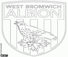 Embleem van West Bromwich Albion FC. Voetbalclub van West Bromvich, ook bekend als The Baggies, The Throstles