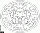 Logo van Leicester City FC. Voetbalclub uit de stad van Leicester. Ze hebben de bijnaam van de vossen, The Foxes