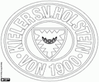 Embleem van Holstein Kiel. Sportclub uit de stad Kiel, Sleeswijk-Holstein