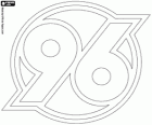 Badge van Hannover 96 Sportclub van de stad Hannover, Nedersaksen