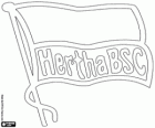 Logo van Hertha BSC, sportclub uit de hoofdstad van Duitsland, Berlijn