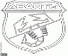 Logo van Abarth, Italiaanse merk van concurrentie auto 's