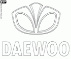 Logo van Daewoo, automerk van Zuid-Korea