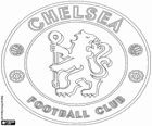 Badge of Chelsea FC. Voetbalclub uit Fulham, London. Ook bekend als de blauw, The Blues