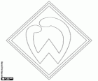 Badge van SV Werder Bremen. Sportclub uit de stad Bremen, Braziliaanse deelstaat Bremen