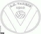 Logo van AS Varese 1910. Sportclub van Varese, stad in Lombardije