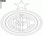 Badge van Inter, FC Internazionale Milano. Voetbalclub uit de stad Milaan