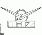 Logo van UAZ, autofabrikant in Rusland