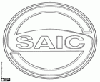 Logo van SAIC Motor, auto staatsbedrijf in China