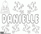 Danielle, naam afgeleid van Daniel. Danielle, naam in het Engels, Frans en Nederlands