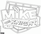Originele logo in Engelse van Mike the Knight, Mike de Ridder