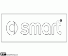 Logo van Smart, Duitse merk van kleine auto 's
