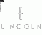 Logo van Lincoln Motor Company, luxe merk van het voertuig in de Verenigde Staten