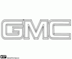 Logo van GMC, General Motors Company, Amerikaanse auto bedrijf