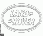 Logo van Land Rover, Brits merk van 4 x 4 auto 's, Vierwielaandrijving