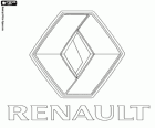 Logo van Renault. Franse auto merk