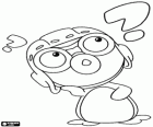 Pororo is een nieuwsgierig pinguïn, altijd vraagt hij zich af waarom