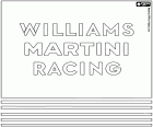 Logo van Formule1-team, Williams Martini Racing