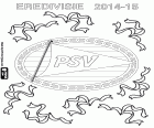 PSV Eindhoven, kampioen van de Nederlandse voetbalcompetitie Eredivisie 2014-2015
