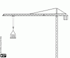 Een torenkraan is een kraan met een afneembare metalen structuur die wordt gebruikt voor het vervoer van materiaal tijdens de bouw van gebouwen