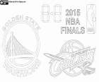 Finale van de NBA 2015. Golden State Warriors vs Cleveland Cavaliers
