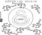 Galatasaray SK, kampioen van Super Lig 2014-2015, Turkije voetbalcompetitie