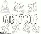 Melanie, de naam van Griekse oorsprong. Afgeleid van Melaina, noem uit de Griekse mythologie. Melanie, de naam in vele talen. Melanie met varianten zoals Melania, Melany en Melanija