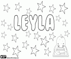 Leyla, variant van Leila, Laila en Layla onder anderen. Leyla, naam voor meisje, de betekenis ervan is nacht schoonheid