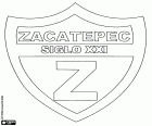 Embleem van de Club de Futbol Zacatepec Siglo XXI, Mexicaanse voetbalclub uit de stad met dezelfde naam in de staat Morelos