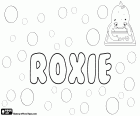Roxie, naam voor meisje. Roxie, variant van Roxanne, naam van Griekse oorsprong die van het Perzische woord Roshanak komt. De betekenis ervan is de dageraad