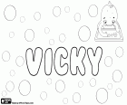 Vicky, korte vorm van Victoria, variant van Vicki en Vikki o.a.