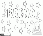 Breno, naam voor kind in Portugese, naam afgeleid van Brennus