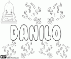 Danilo, naam voor kind in verschillende talen, zoals in Portugees, Spaans en Italiaans. Danilo, Slavische vorm van Daniel, mannelijke naam in Servisch, Kroatisch en Sloveens