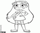 Star Butterfly is een magische prinses van de Mewni-dimensie die wordt verzonden naar de planeet aarde als een buitenlandse uitwisselingsstudent