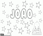 Joao, mannelijke naam van Hebreeuwse oorsprong, de Portugese spelling is João, zeer populaire naam in Portugal