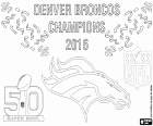 Denver Broncos won het kampioenschap van de Super Bowl 2016 na het winnen van 24-10 Carolina Panthers. De MVP, is de meest waardevolle speler Von-Miller. Peyton Manning is de meer ervaren quarterback die wint de Super Bowl en de eerste quarterback winnen met twee verschillende teams, Colts in 2007 en Broncos in 2016