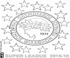 Olympiakos FC, Olympiakos Piraeus, kampioen van de Super League 2015-2016, de eerste klasse van de Griekse voetbalcompetitie