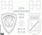 Independiente del Valle versus Atletico Nacional. De finale van de Copa Libertadores 2016 in twee wedstrijden tussen de Ecuadoraanse club en de Colombiaanse club: de eerste wedstrijd in Sangolquí, Ecuador, in 22 juli 2016. De tweede wedstrijd in Medellin, Colombia, in 27 juli 2016