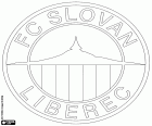 Logo van FC Slovan Liberec, voetbalclub uit de stad Liberec in Tsjechië